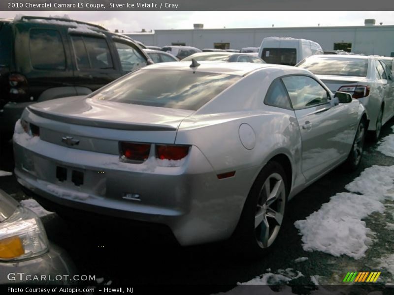 Silver Ice Metallic / Gray 2010 Chevrolet Camaro LS Coupe