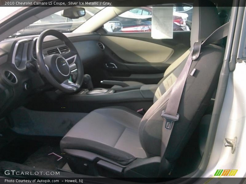 Silver Ice Metallic / Gray 2010 Chevrolet Camaro LS Coupe