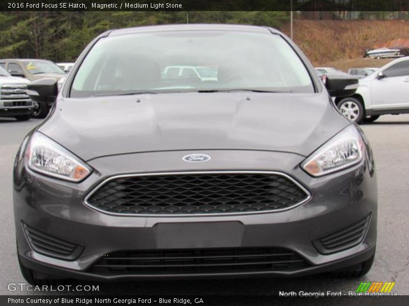 Magnetic / Medium Light Stone 2016 Ford Focus SE Hatch