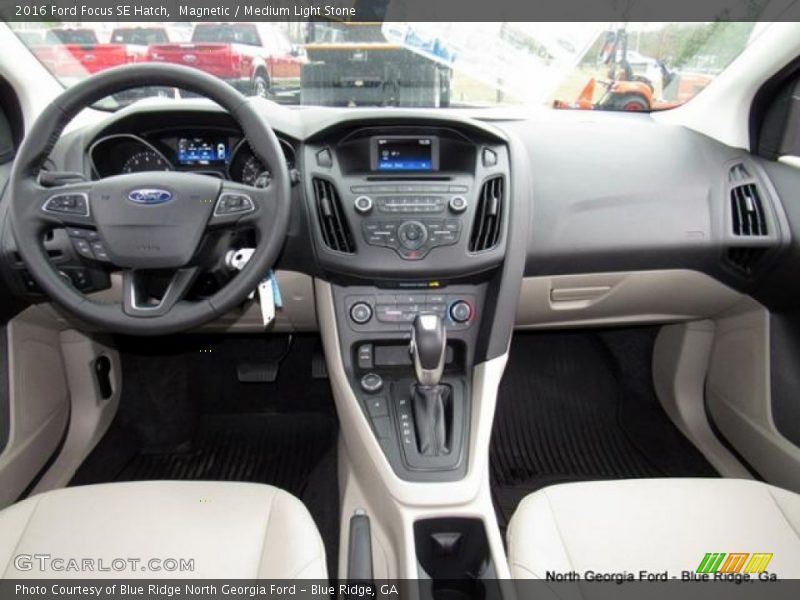 Magnetic / Medium Light Stone 2016 Ford Focus SE Hatch