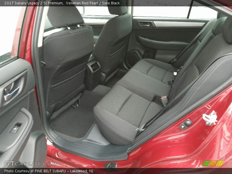 Venetian Red Pearl / Slate Black 2017 Subaru Legacy 2.5i Premium