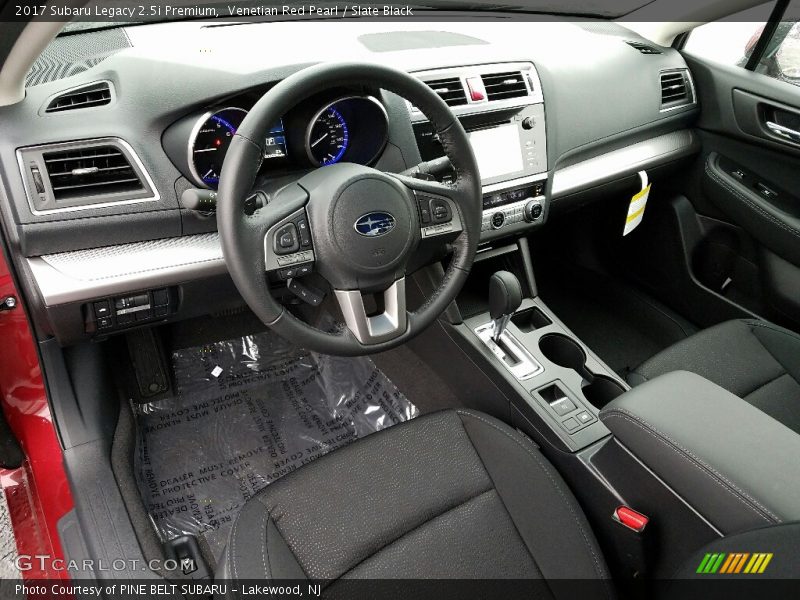 Venetian Red Pearl / Slate Black 2017 Subaru Legacy 2.5i Premium