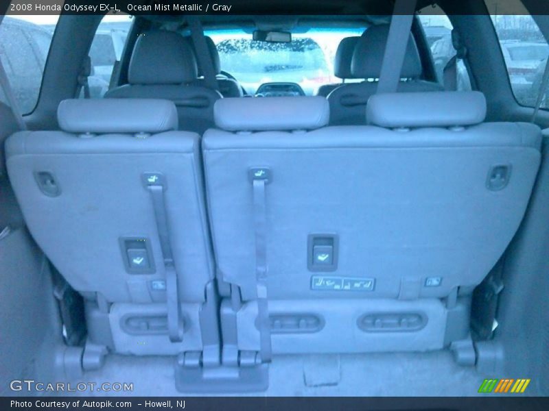 Ocean Mist Metallic / Gray 2008 Honda Odyssey EX-L