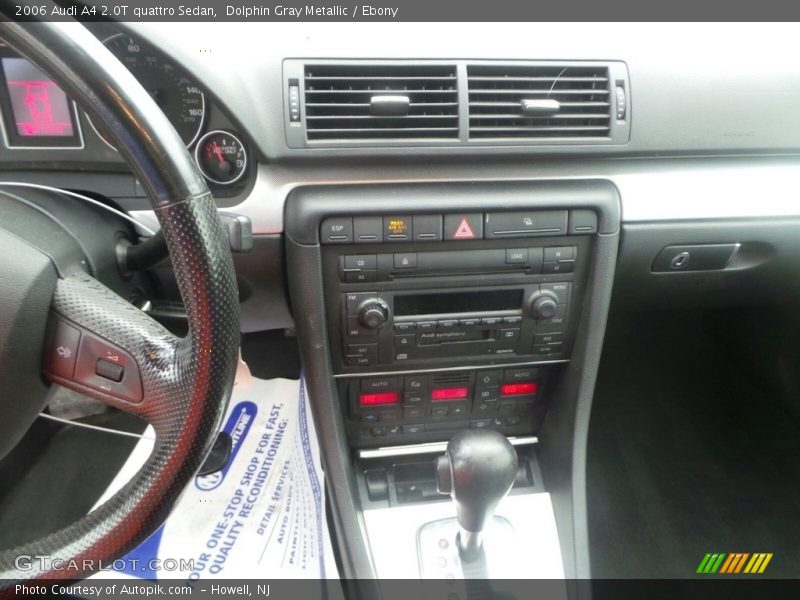 Dolphin Gray Metallic / Ebony 2006 Audi A4 2.0T quattro Sedan