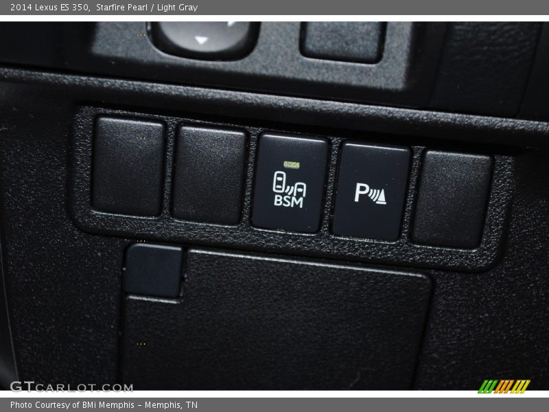 Starfire Pearl / Light Gray 2014 Lexus ES 350