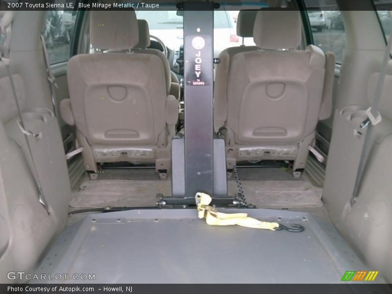 Blue Mirage Metallic / Taupe 2007 Toyota Sienna LE