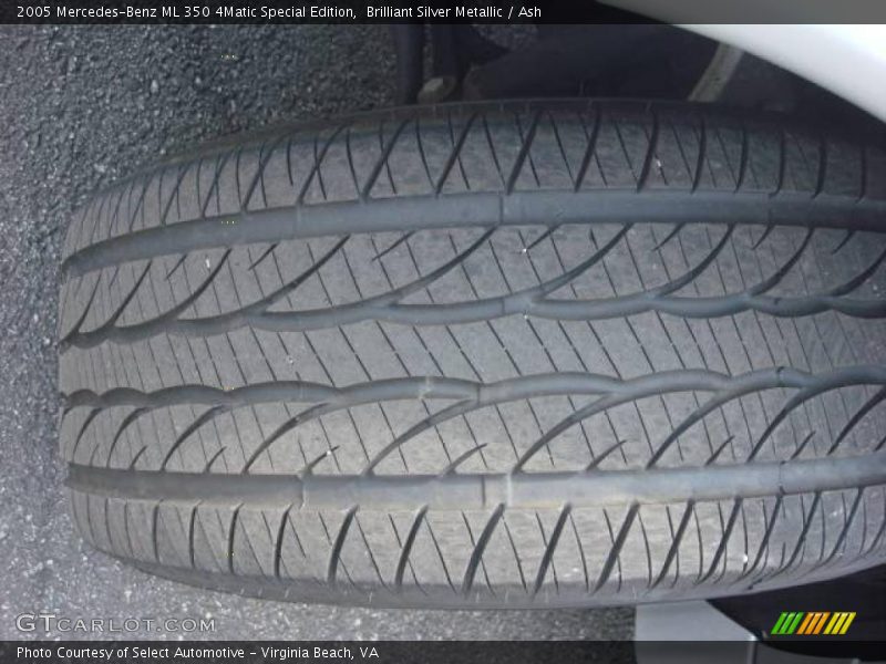 Brilliant Silver Metallic / Ash 2005 Mercedes-Benz ML 350 4Matic Special Edition