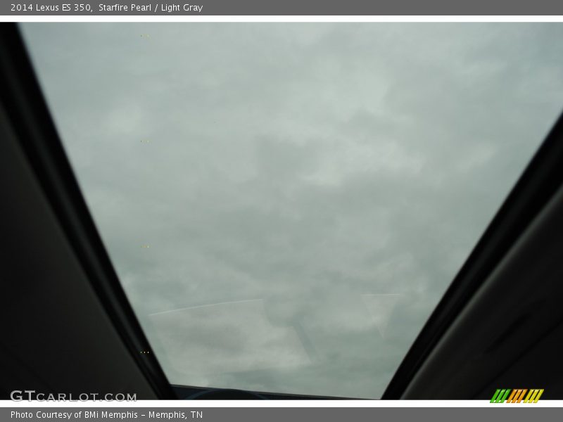 Starfire Pearl / Light Gray 2014 Lexus ES 350