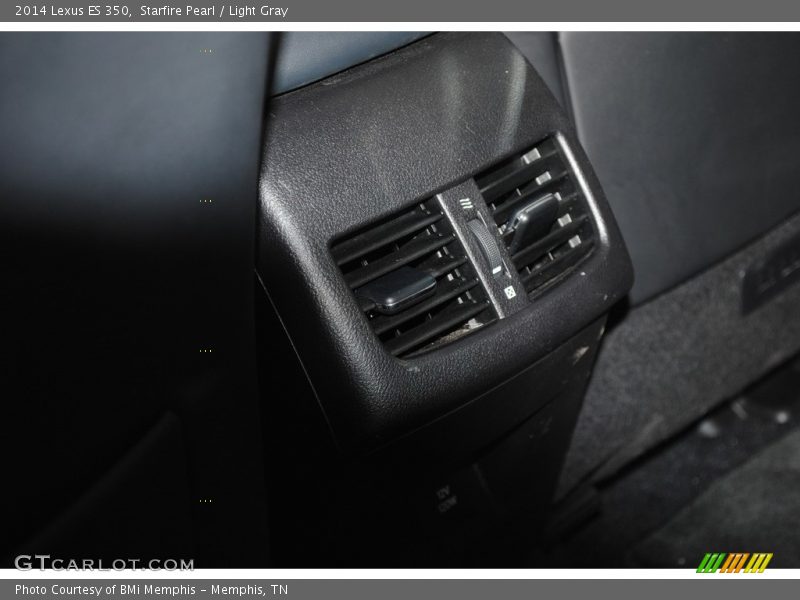 Starfire Pearl / Light Gray 2014 Lexus ES 350