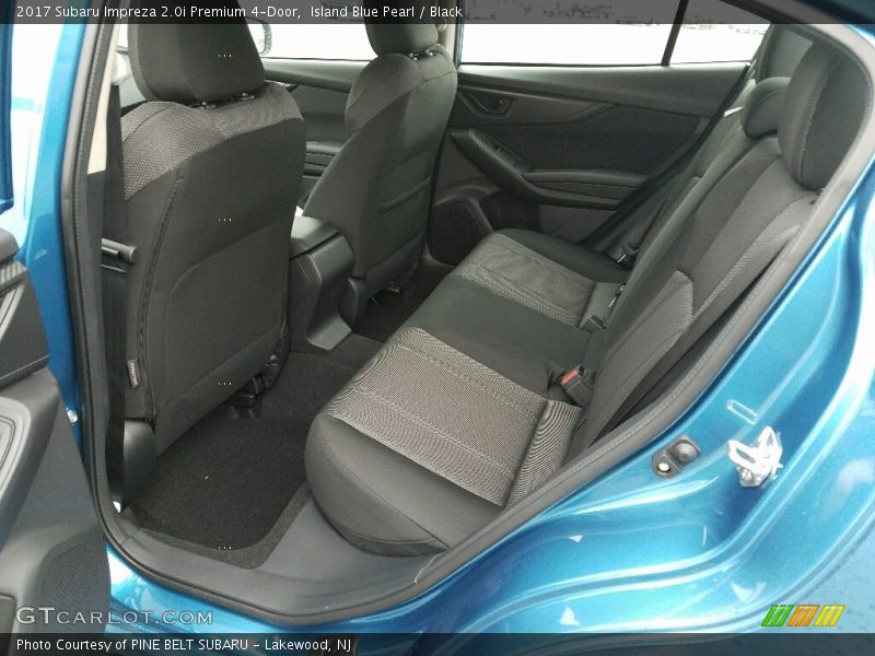 Rear Seat of 2017 Impreza 2.0i Premium 4-Door