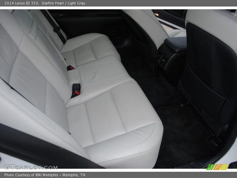 Starfire Pearl / Light Gray 2014 Lexus ES 350