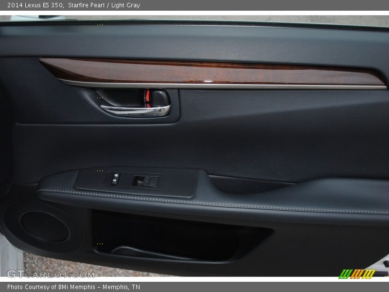 Starfire Pearl / Light Gray 2014 Lexus ES 350