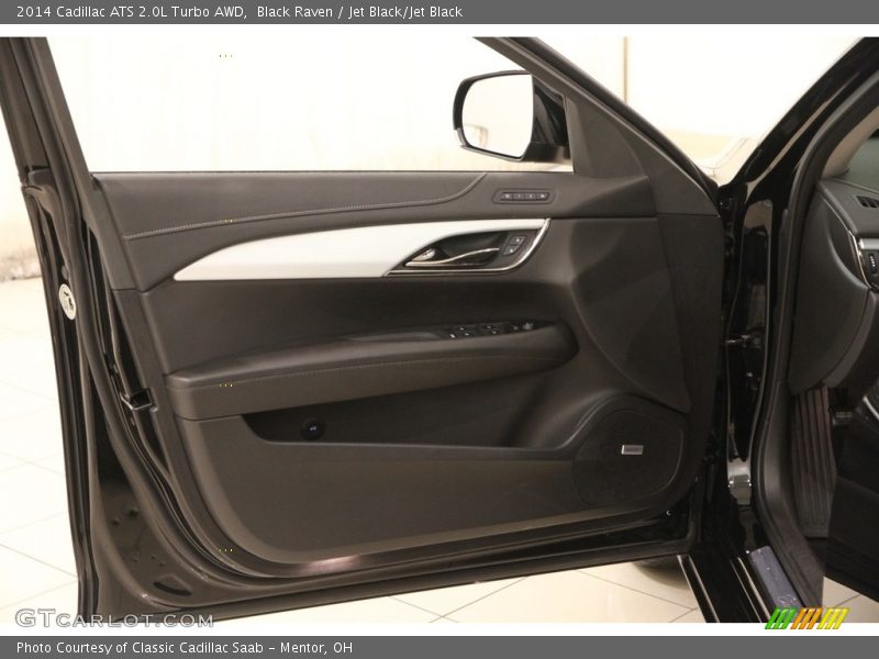 Black Raven / Jet Black/Jet Black 2014 Cadillac ATS 2.0L Turbo AWD