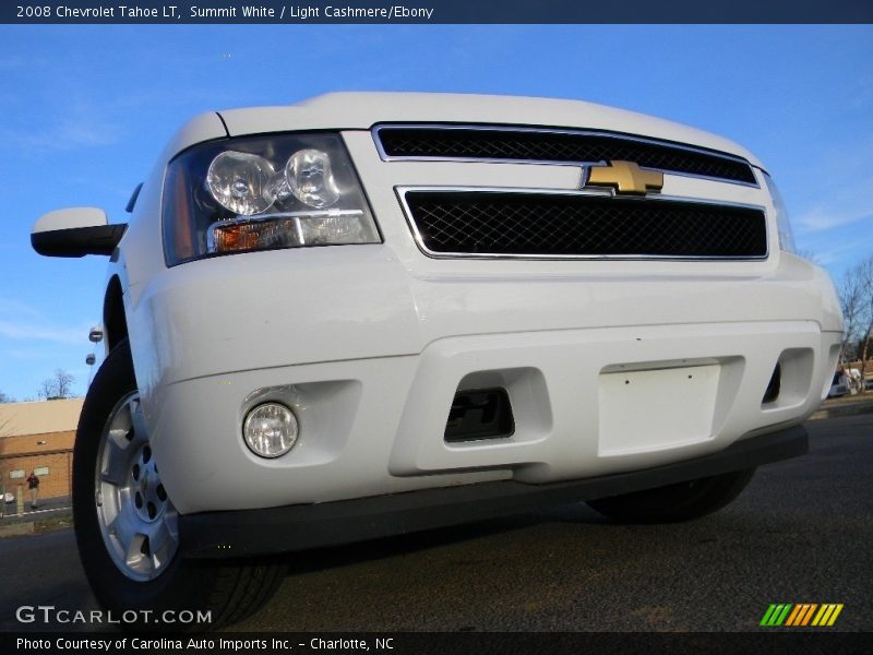 Summit White / Light Cashmere/Ebony 2008 Chevrolet Tahoe LT