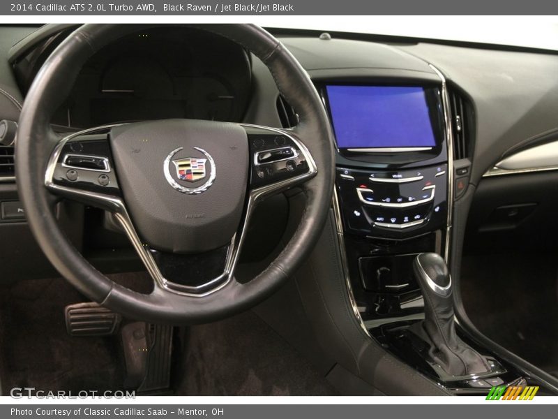Black Raven / Jet Black/Jet Black 2014 Cadillac ATS 2.0L Turbo AWD