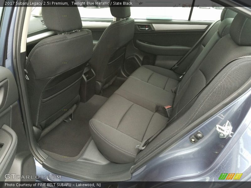Twilight Blue Metallic / Slate Black 2017 Subaru Legacy 2.5i Premium