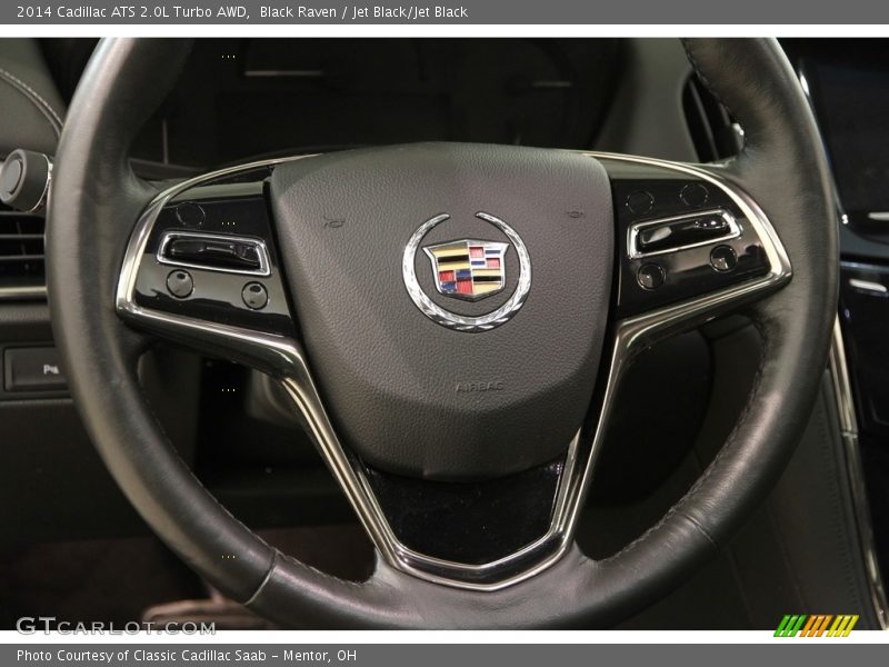 Black Raven / Jet Black/Jet Black 2014 Cadillac ATS 2.0L Turbo AWD