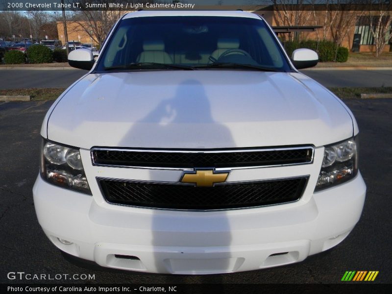 Summit White / Light Cashmere/Ebony 2008 Chevrolet Tahoe LT