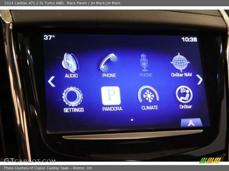 Black Raven / Jet Black/Jet Black 2014 Cadillac ATS 2.0L Turbo AWD