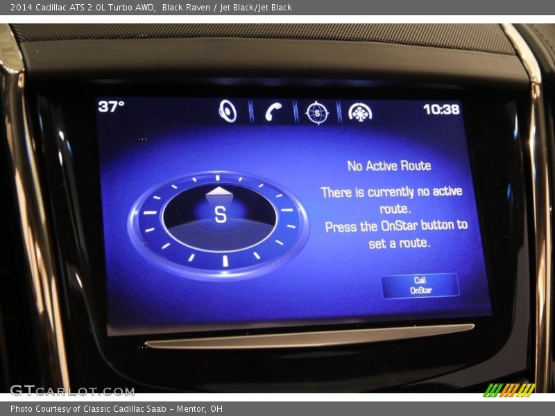 Black Raven / Jet Black/Jet Black 2014 Cadillac ATS 2.0L Turbo AWD