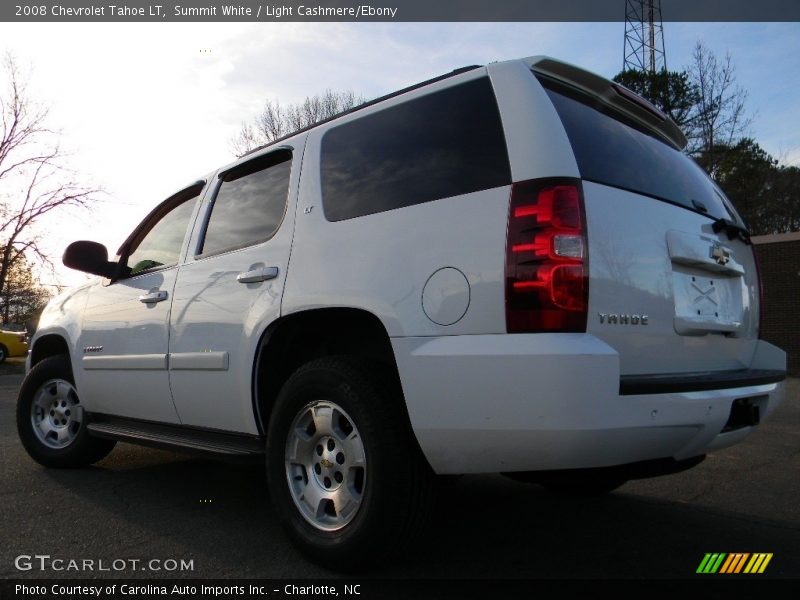 Summit White / Light Cashmere/Ebony 2008 Chevrolet Tahoe LT