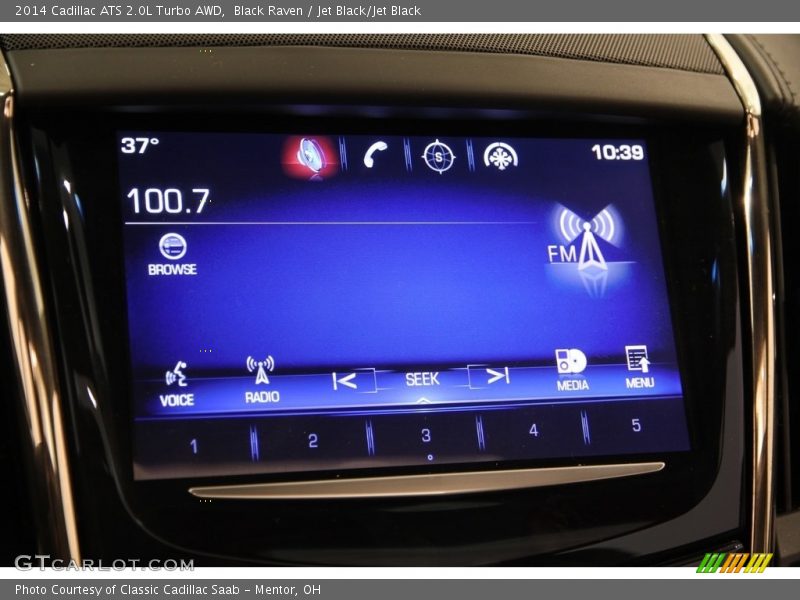 Black Raven / Jet Black/Jet Black 2014 Cadillac ATS 2.0L Turbo AWD