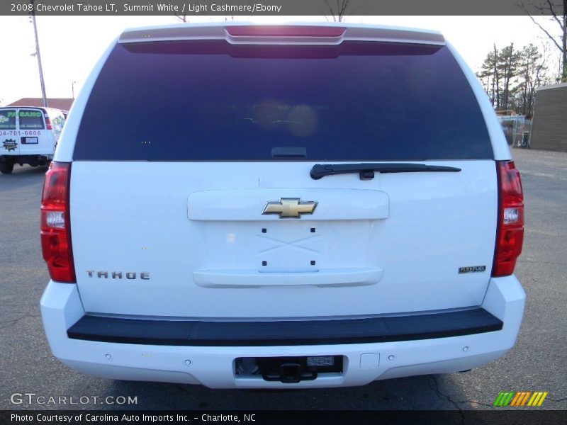 Summit White / Light Cashmere/Ebony 2008 Chevrolet Tahoe LT