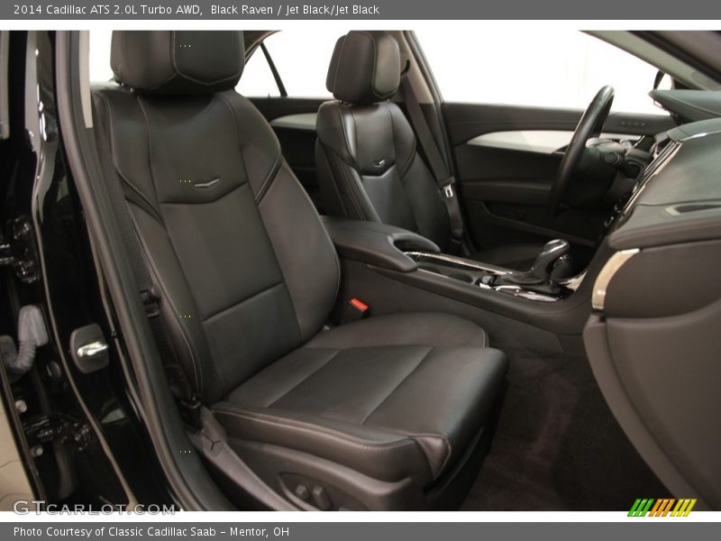 Black Raven / Jet Black/Jet Black 2014 Cadillac ATS 2.0L Turbo AWD