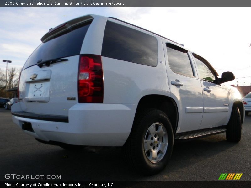 Summit White / Light Cashmere/Ebony 2008 Chevrolet Tahoe LT