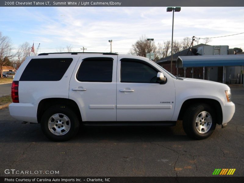 Summit White / Light Cashmere/Ebony 2008 Chevrolet Tahoe LT