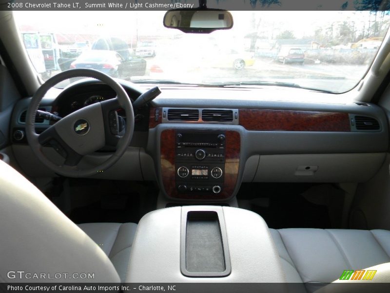 Summit White / Light Cashmere/Ebony 2008 Chevrolet Tahoe LT