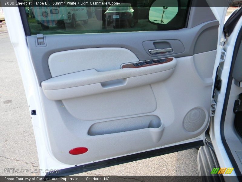 Summit White / Light Cashmere/Ebony 2008 Chevrolet Tahoe LT