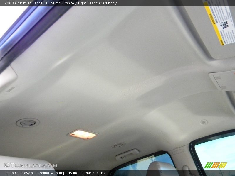 Summit White / Light Cashmere/Ebony 2008 Chevrolet Tahoe LT
