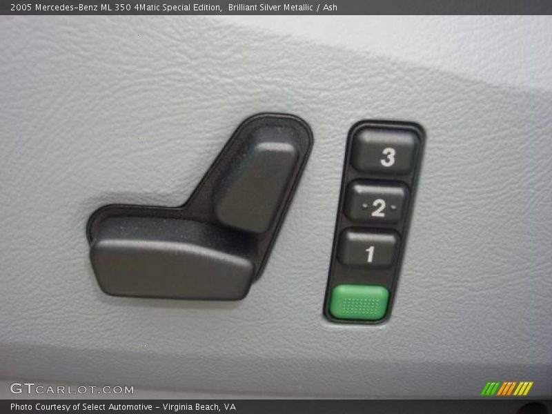 Brilliant Silver Metallic / Ash 2005 Mercedes-Benz ML 350 4Matic Special Edition