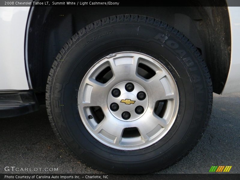 Summit White / Light Cashmere/Ebony 2008 Chevrolet Tahoe LT