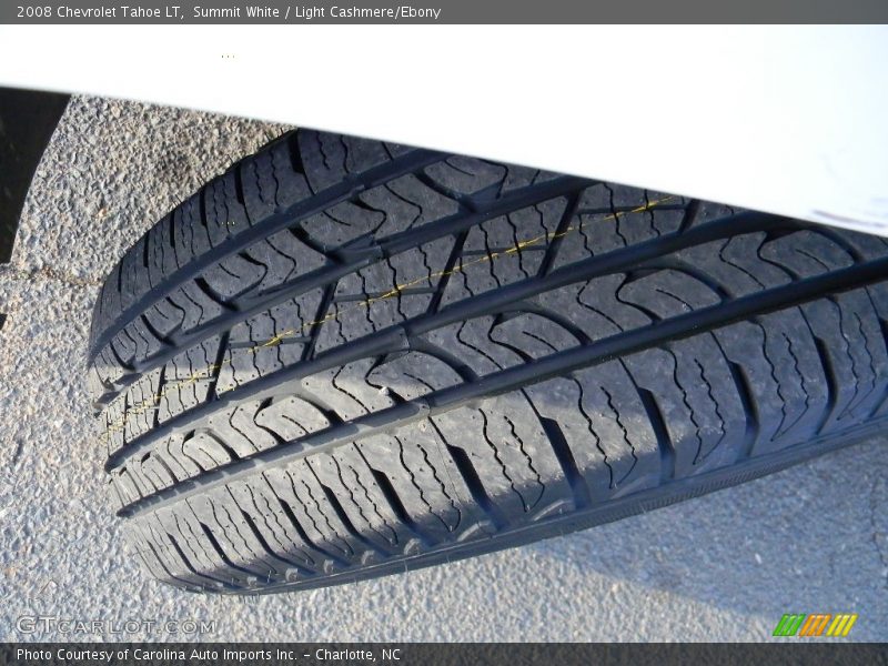 Summit White / Light Cashmere/Ebony 2008 Chevrolet Tahoe LT