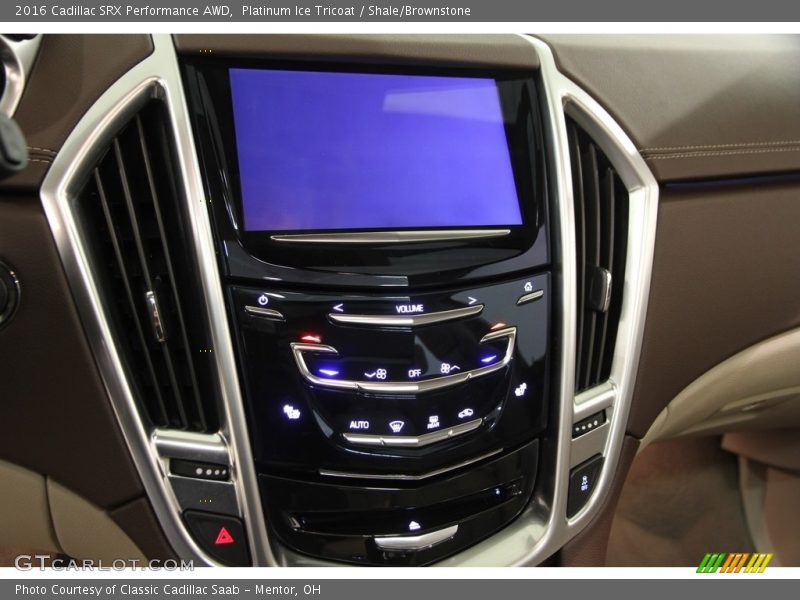 Platinum Ice Tricoat / Shale/Brownstone 2016 Cadillac SRX Performance AWD