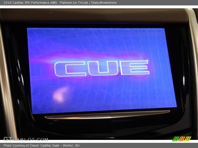 Platinum Ice Tricoat / Shale/Brownstone 2016 Cadillac SRX Performance AWD