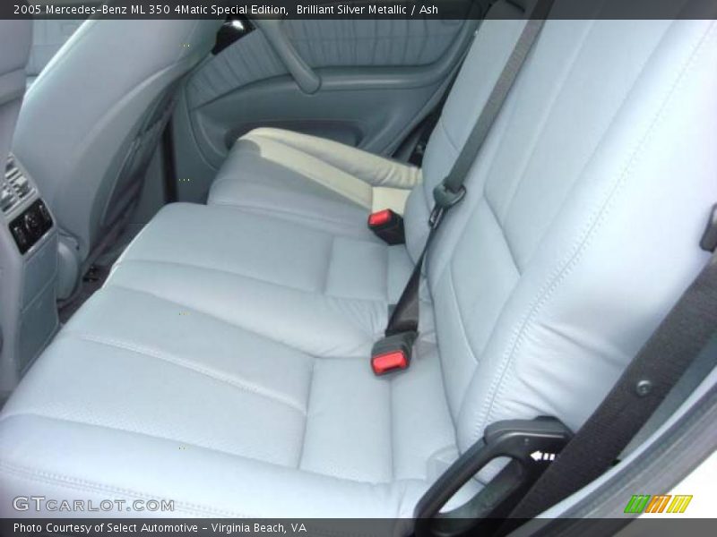 Brilliant Silver Metallic / Ash 2005 Mercedes-Benz ML 350 4Matic Special Edition