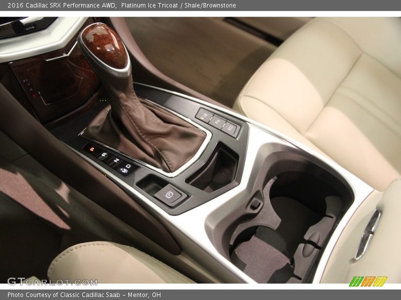 Platinum Ice Tricoat / Shale/Brownstone 2016 Cadillac SRX Performance AWD