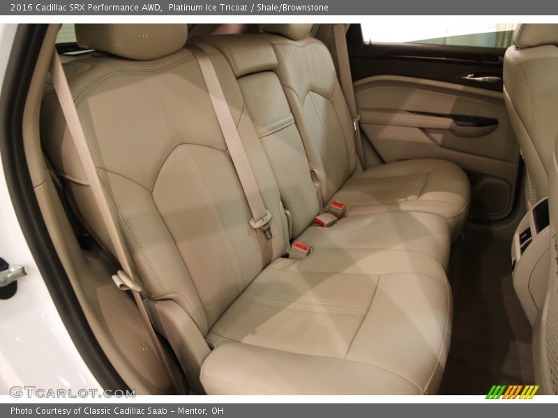 Platinum Ice Tricoat / Shale/Brownstone 2016 Cadillac SRX Performance AWD