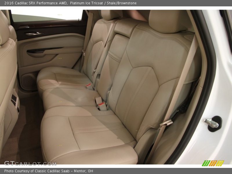Platinum Ice Tricoat / Shale/Brownstone 2016 Cadillac SRX Performance AWD