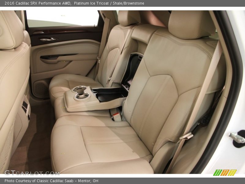 Platinum Ice Tricoat / Shale/Brownstone 2016 Cadillac SRX Performance AWD