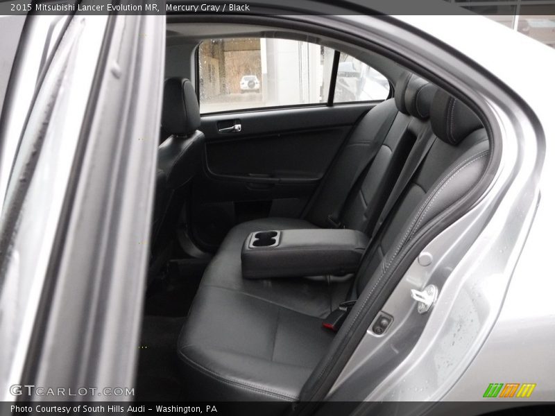 Mercury Gray / Black 2015 Mitsubishi Lancer Evolution MR