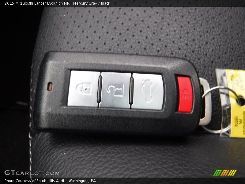 Keys of 2015 Lancer Evolution MR
