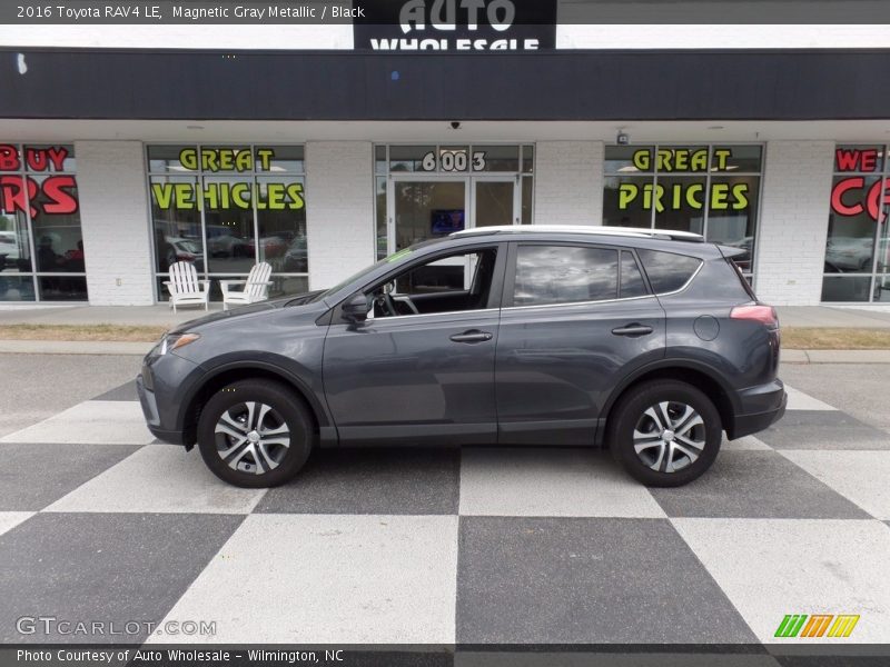 Magnetic Gray Metallic / Black 2016 Toyota RAV4 LE