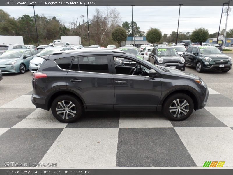 Magnetic Gray Metallic / Black 2016 Toyota RAV4 LE