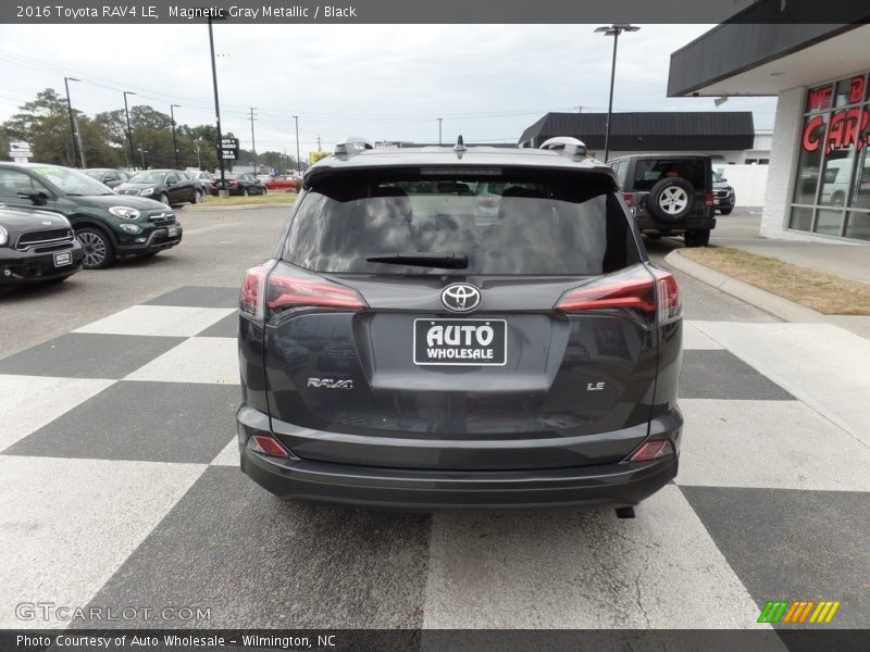 Magnetic Gray Metallic / Black 2016 Toyota RAV4 LE