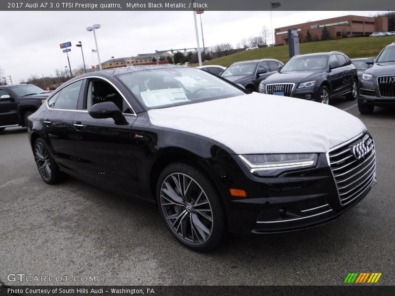 Front 3/4 View of 2017 A7 3.0 TFSI Prestige quattro