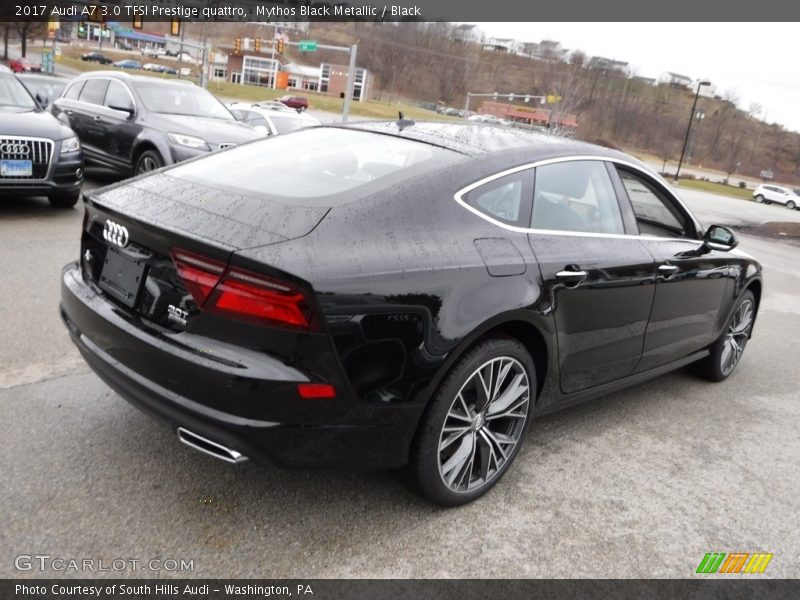 Mythos Black Metallic / Black 2017 Audi A7 3.0 TFSI Prestige quattro